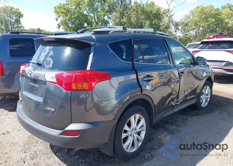 2013 Toyota Rav4 Limited from USA, damaged, VIN JTMYFREV8DD018237